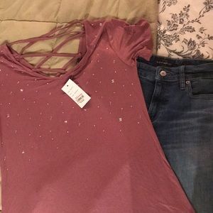 Summer Tee with Lucky Brand Capri